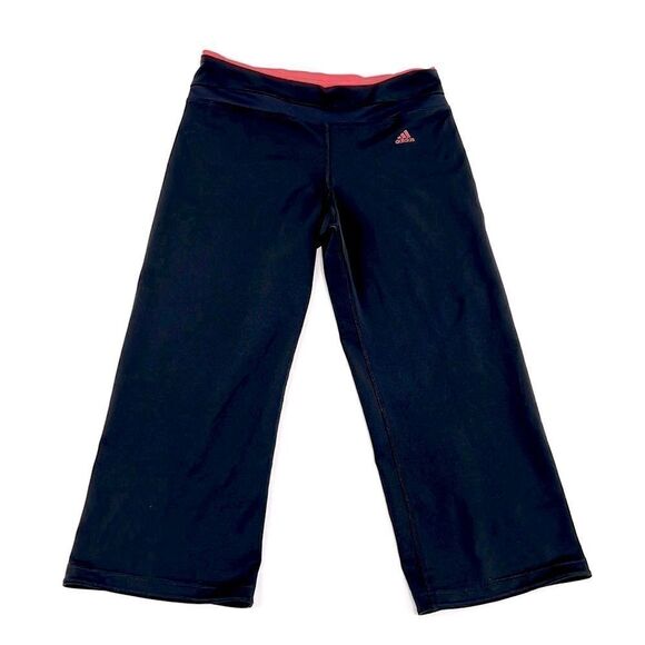 Adidas Cropped Workout Pants - Picture 1 of 8
